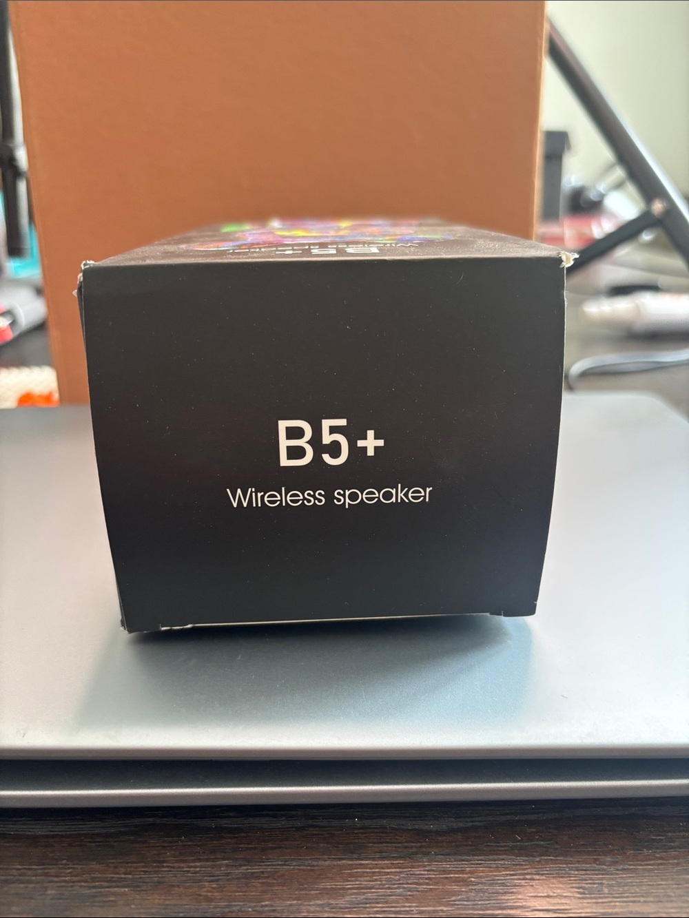 B5+ Multi-Color Wireless Speaker - Colorful Paint-Splatter Design - Picture 6 of 6